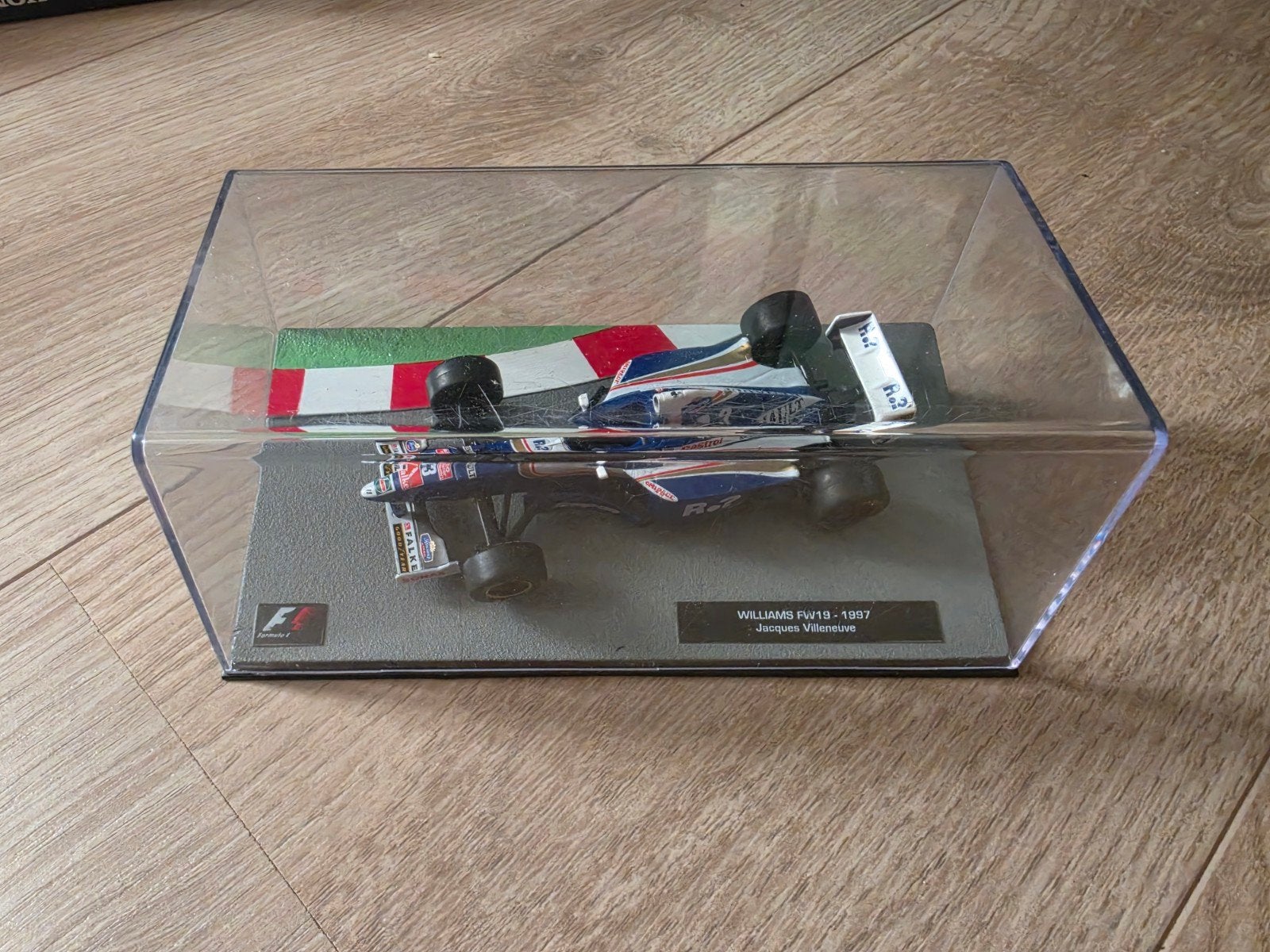 Williams FW19 1997 Jacques Villeneuve F1 model, Ophalen of Verzenden, Zo goed als nieuw, Auto, Overige merken