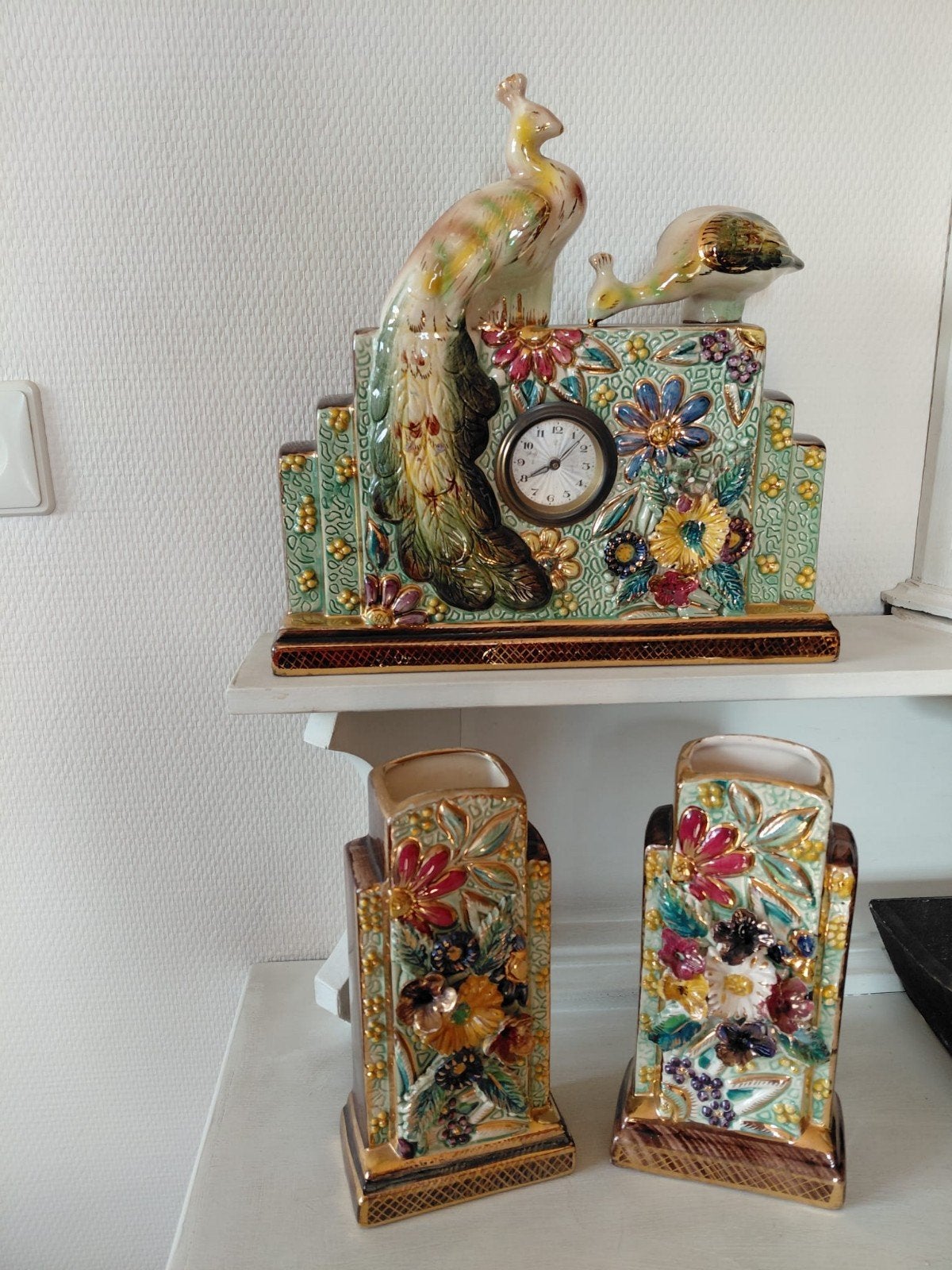 Art deco klokset, Antiek en Kunst, Ophalen