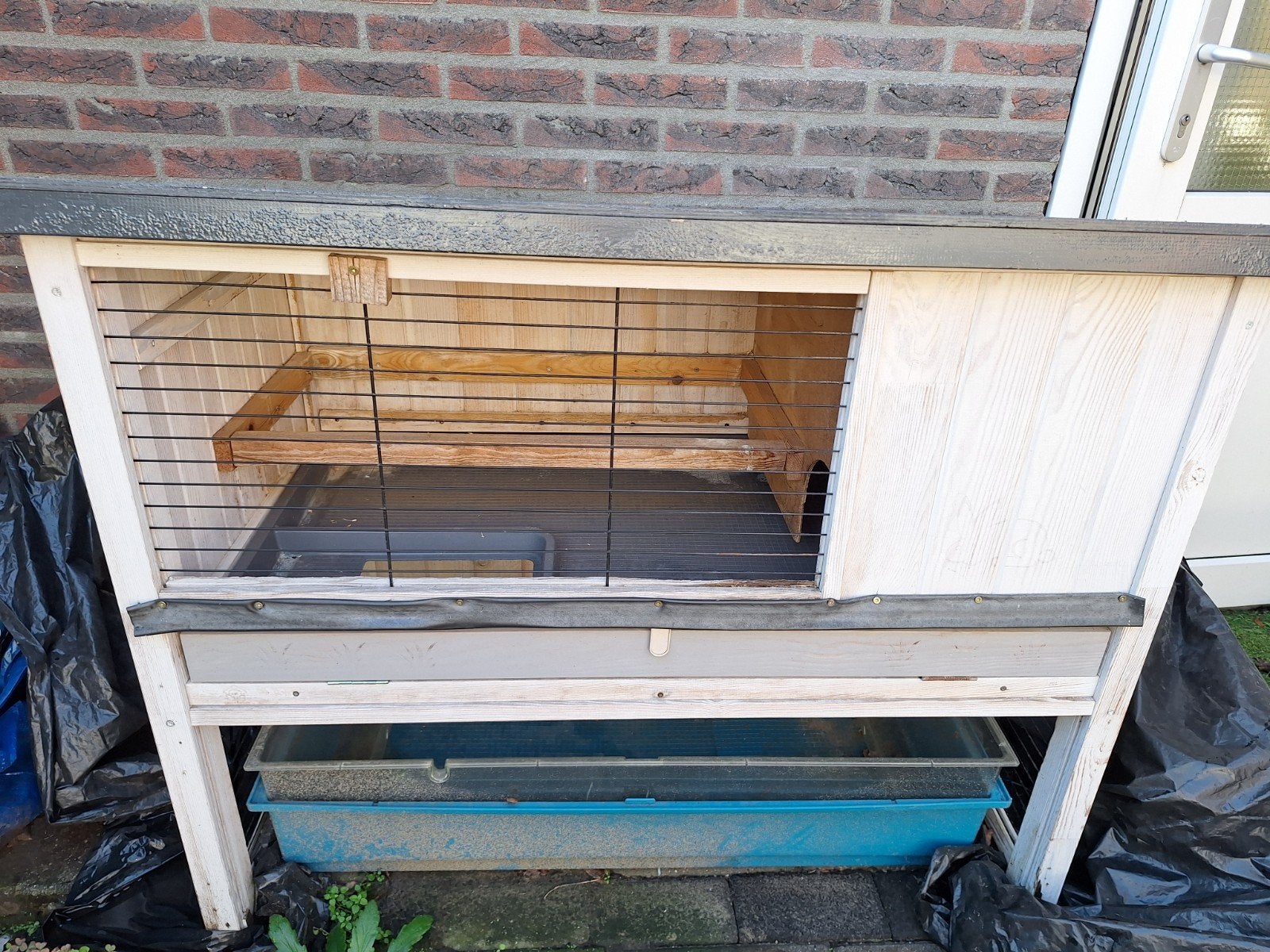 Buitenhok cavia of konijn, Ophalen, 60 tot 90 cm, Cavia, Hok
