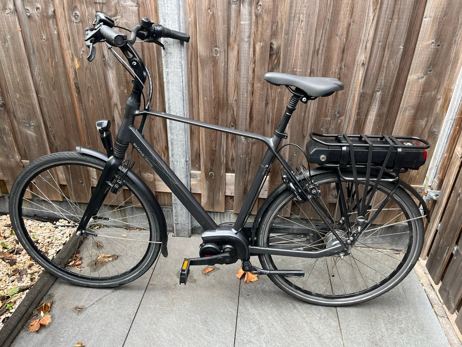 Batavus Bryte E-go - 400W - Yamaha middenmoter- 8-speed, Ophalen, Gebruikt, Batavus, 50 km per accu of meer