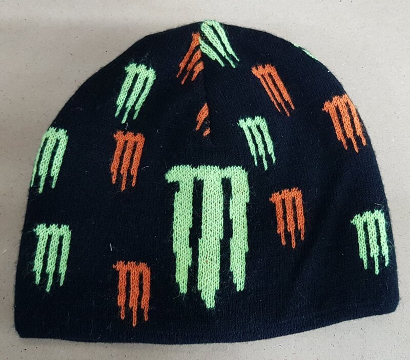 Dikke muts, monster, M, energie, zwart, mutsen, Ophalen of Verzenden, Nieuw, Overige maten, Muts