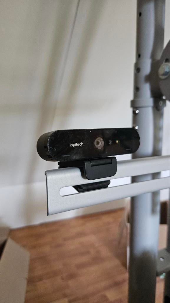 Webcam - Logitech Brio 4K (nieuwstaat), Computers en Software, Webcams, Logitech brio 4k, Nieuw, MacOS, Bedraad
