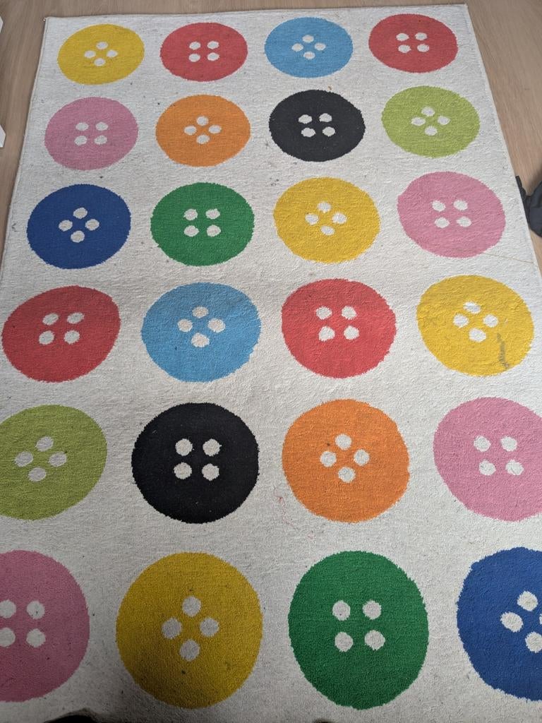 Vloerkleed kinderkamer IKEA, Ophalen, Gebruikt, Rechthoekig