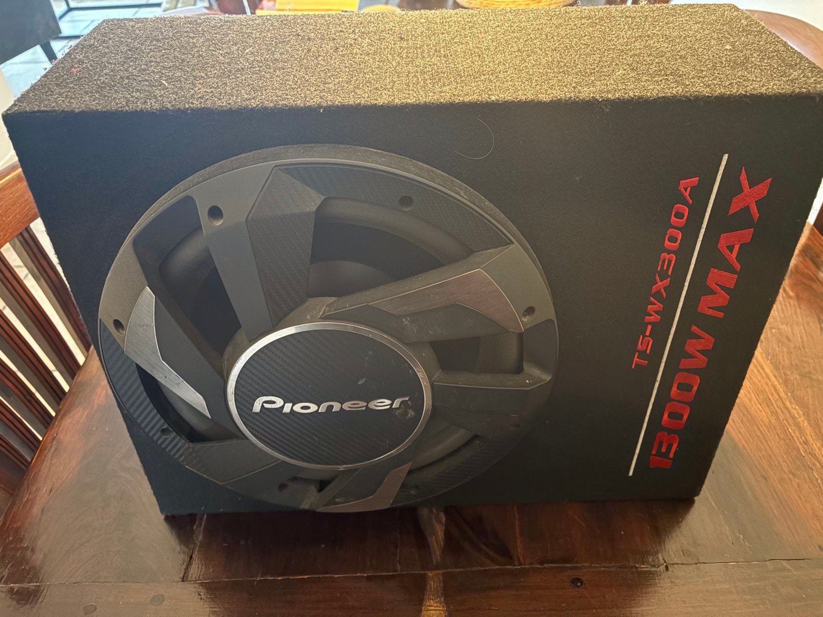 Pioneer TS-WX300A Subwoofer - Krachtige Bass voor Auto, Audio, Tv en Foto, Luidsprekers, 150 watt of meer, Gebruikt, Subwoofer