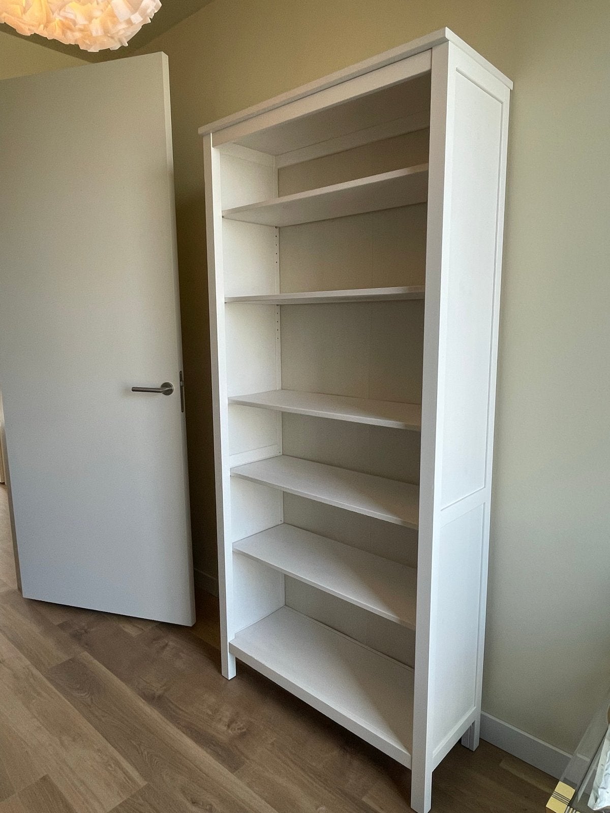 IKEA Hemnes Boekenkast Wit, Huis en Inrichting, Kasten | Boekenkasten, Ophalen, Met plank(en), Gebruikt, 200 cm of meer