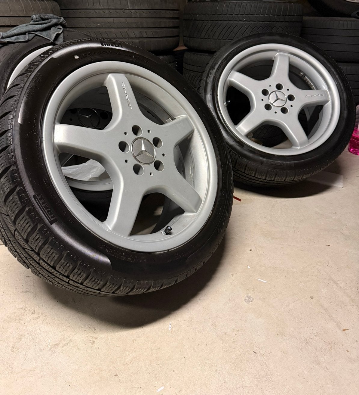 Mercedes Amg Styling 3 velgen 18 inch Origineel breedset, Auto-onderdelen, Ophalen of Verzenden, 18 inch, Zomerbanden, Velg(en)