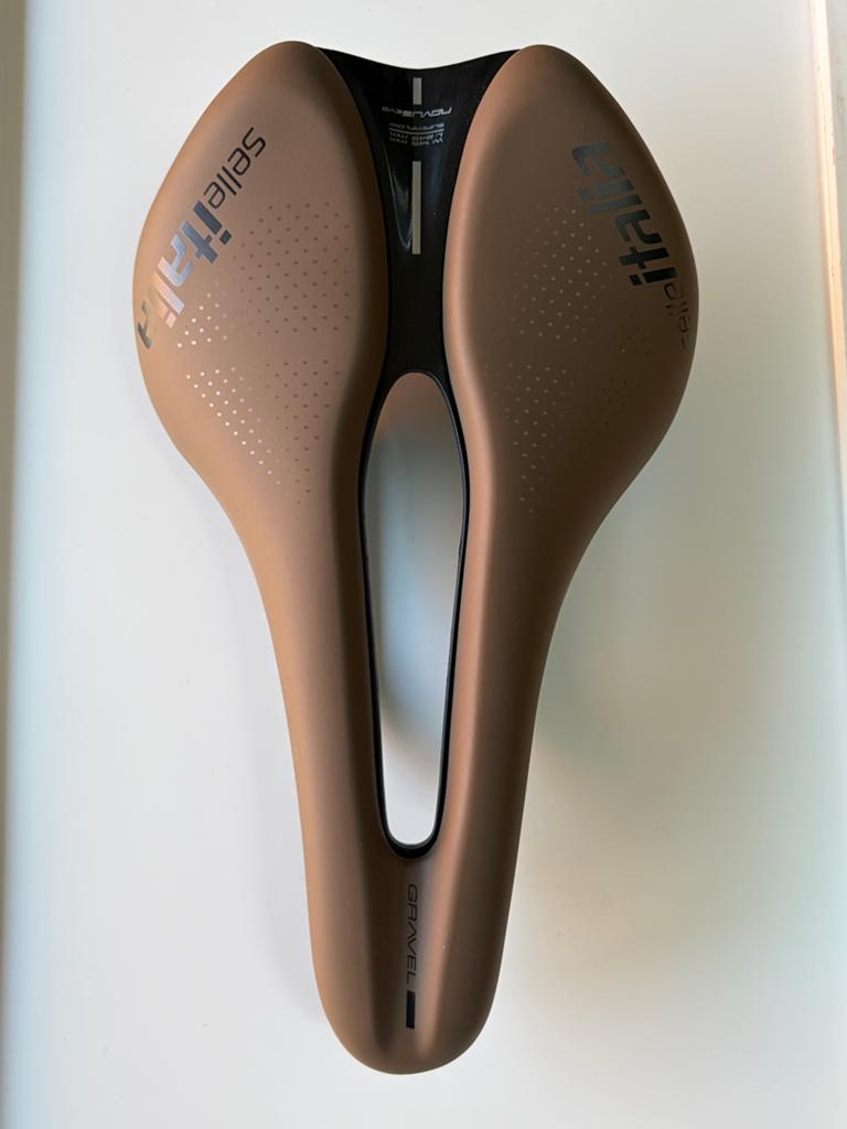 Sella Italia Flight Boost, Ophalen of Verzenden, Zo goed als nieuw, Zadel, Titanium