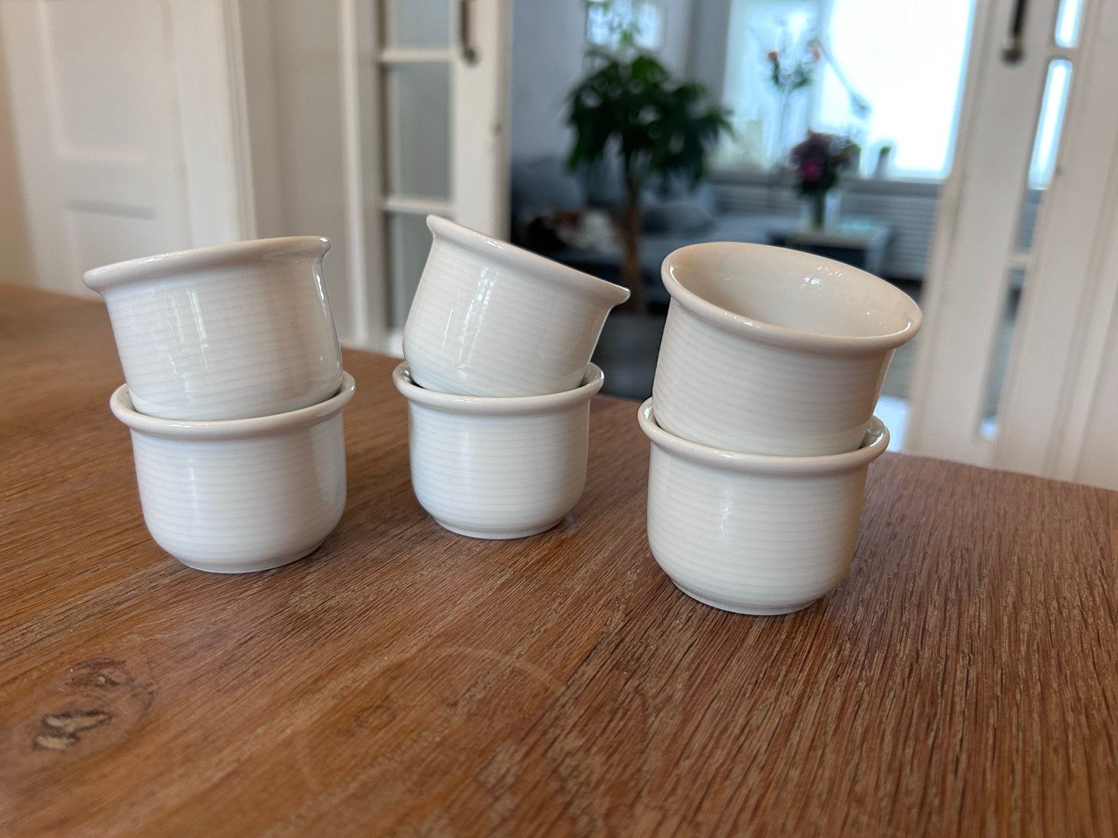 Servies Trend van Thomas - 6 eierdopjes, Overige merken, Ophalen of Verzenden, Zo goed als nieuw, Kom(men)