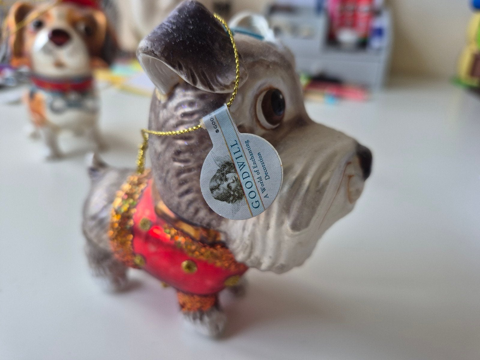 Kerstornamenten hond (Goodwill), Diversen, Kerst, Ophalen
