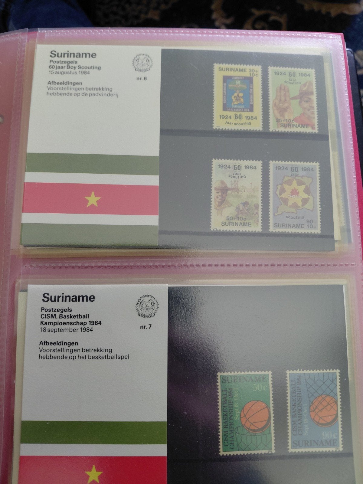 Album mapjes Suriname, Ophalen of Verzenden, Buitenland
