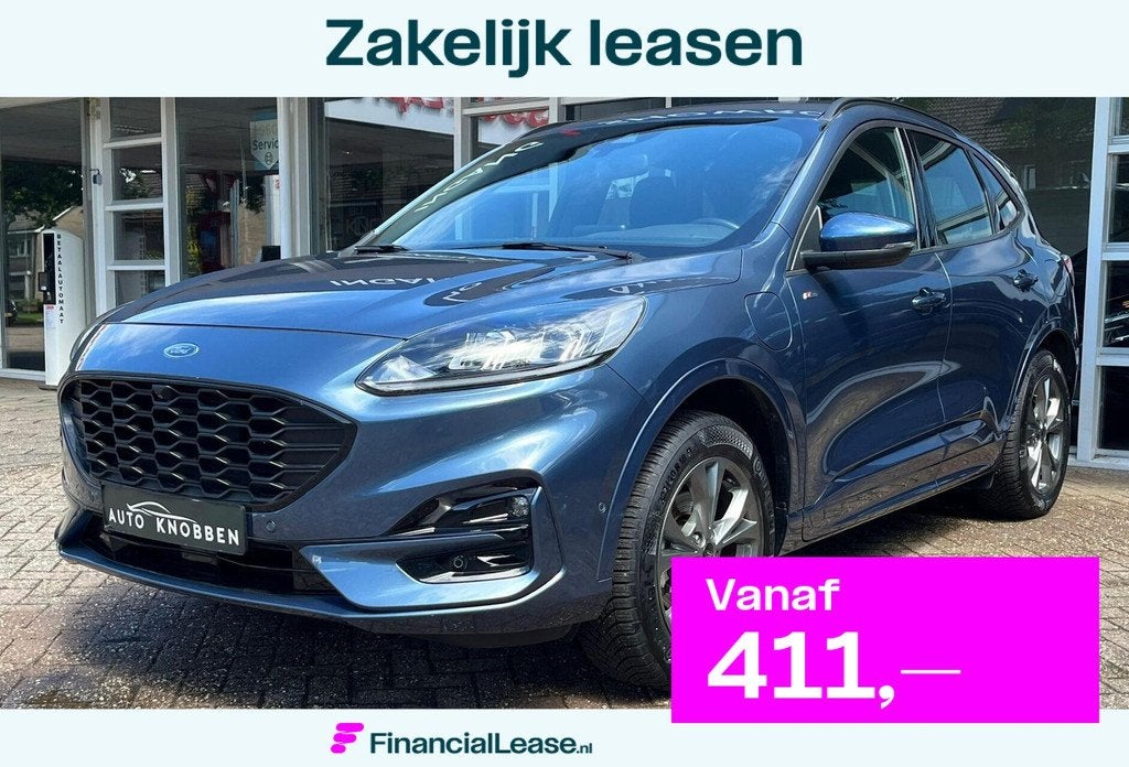 Ford Kuga 2.5 PHEV ST-Line Climat, ACC, Navi, Camera, LM.., Gebruikt, 4 cilinders, Blauw, Bedrijf