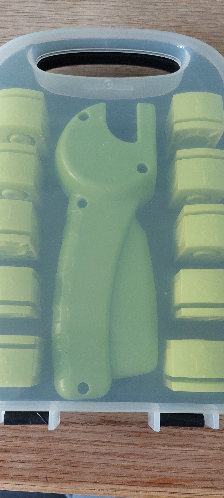 Pons set met diverse figuurtjes voor papier, Hobby en Vrije tijd, Groen, Nieuw, Ophalen of Verzenden, Kunststof