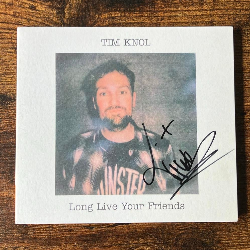 CD Tim Knol - Long Live Your Friends (gesigneerd), Cd's en Dvd's, Cd's | Rock, Ophalen of Verzenden, Zo goed als nieuw, Overige genres