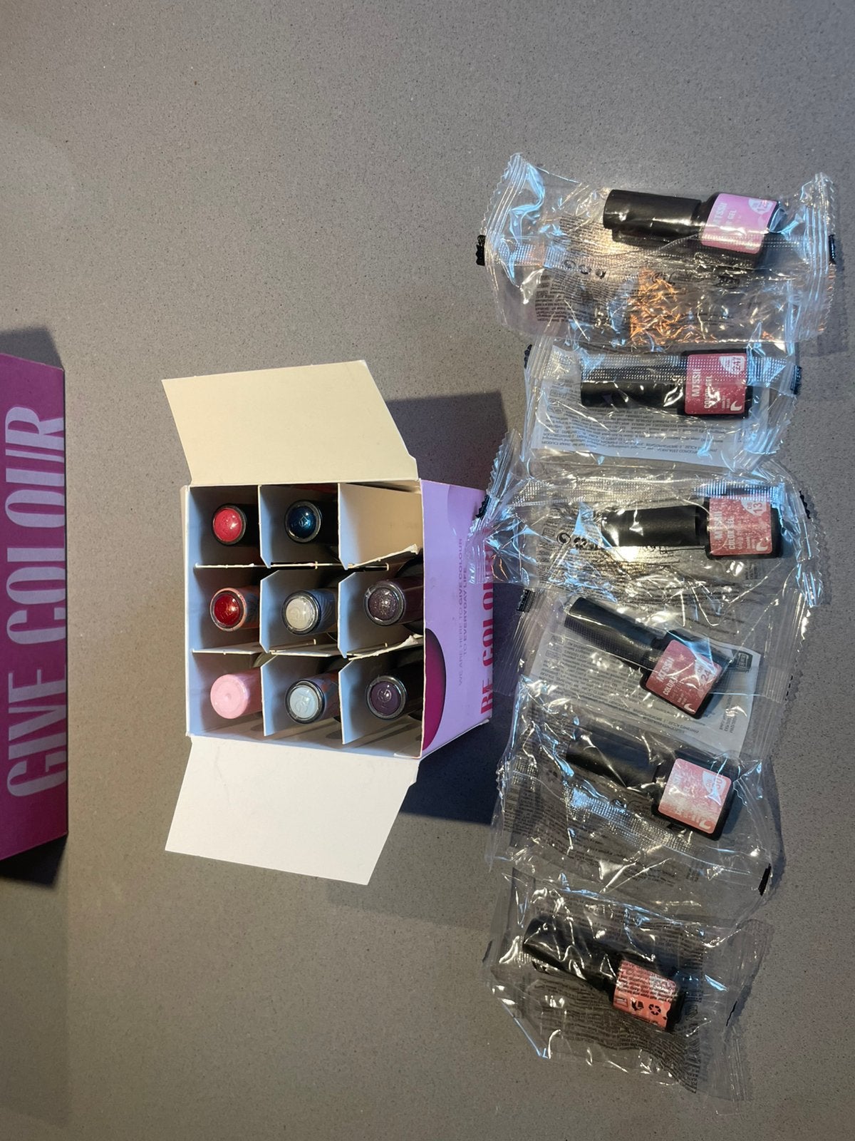 Pink gellac 8 kleuren, Ophalen of Verzenden, Zo goed als nieuw, Overige kleuren, Handen en Nagels