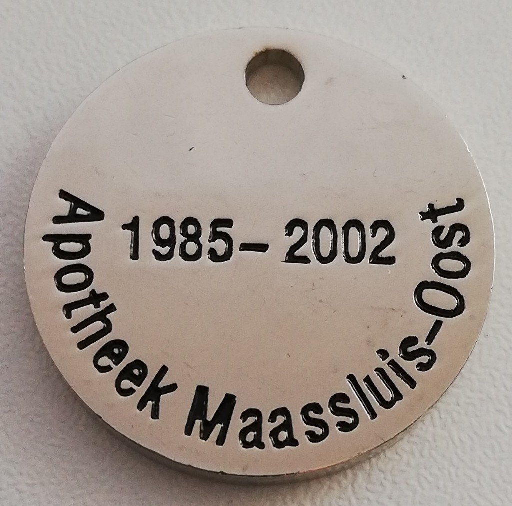 Winkelwagenmuntje Apotheek Maassluis-Oost, Verzamelen, Winkelwagenmuntjes, Ophalen of Verzenden