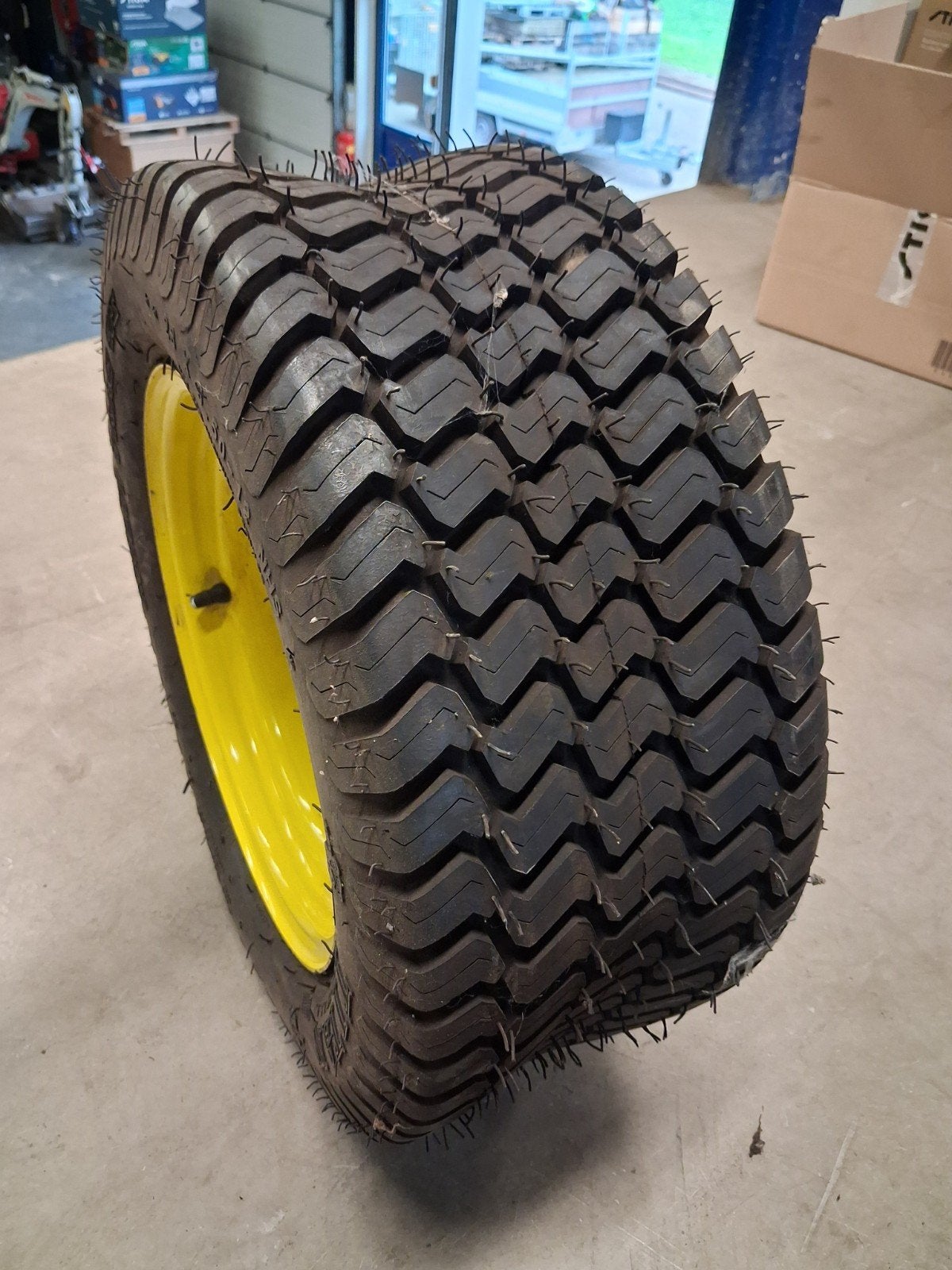 9x wiel Titan Multi Trac C/S band op velg 23x8.50-12 NHS, Ophalen of Verzenden, Gebruikt
