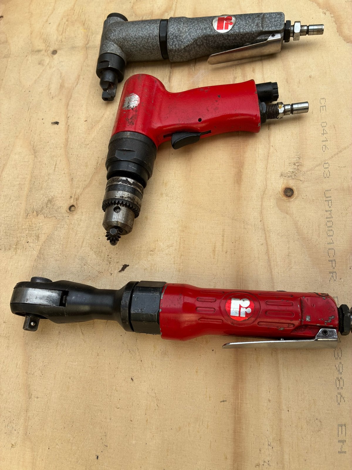 Perslucht gereedschap in goede staat