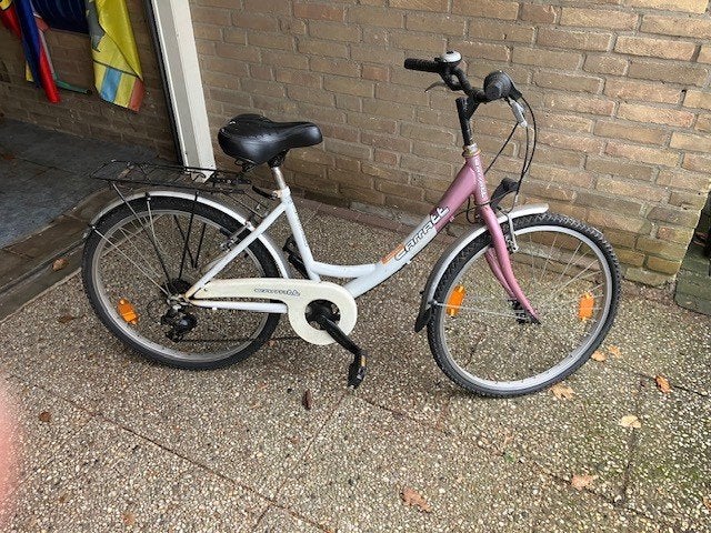 kinderfiets, Ophalen of Verzenden, Gebruikt, Velgrem, 16 tot 20 inch