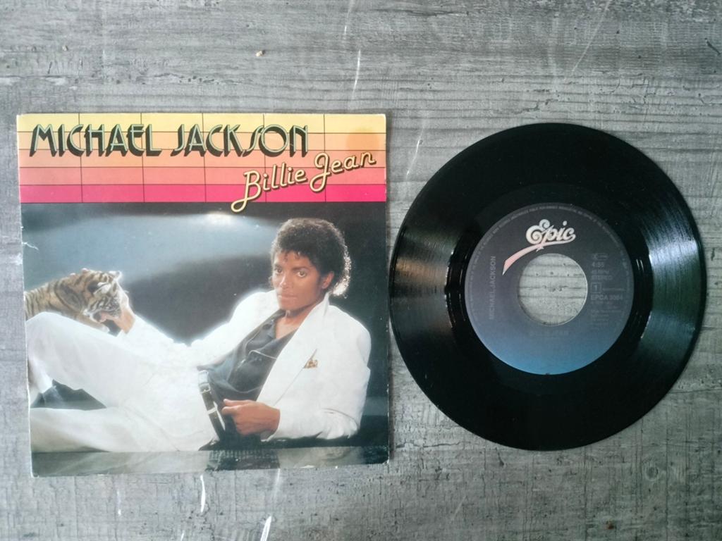 Michael Jackson - Billie Jean / It's the falling in love, Cd's en Dvd's, Vinyl Singles, Ophalen of Verzenden, Zo goed als nieuw