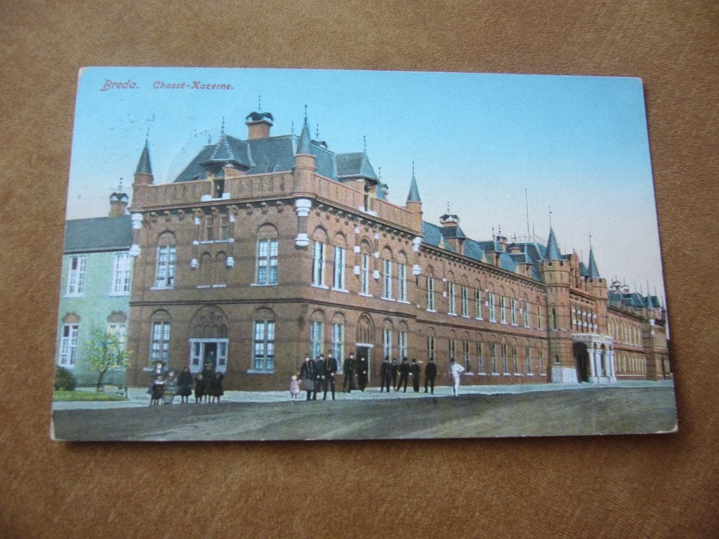 BREDA  =  CHASSE KAZERNE  1913, Ophalen of Verzenden, Voor 1920, Gelopen, Noord-Brabant