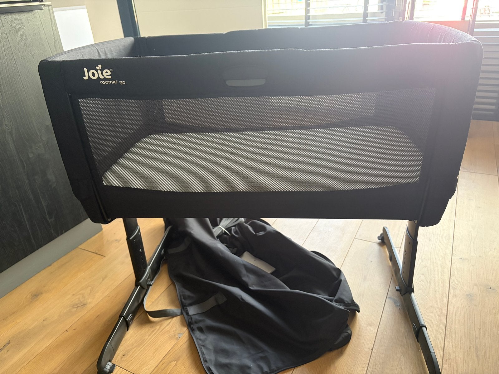Co-sleeper Joie roomie go., Kinderen en Baby's, Babywiegjes en Ledikanten, Ophalen, Zo goed als nieuw, Wieg
