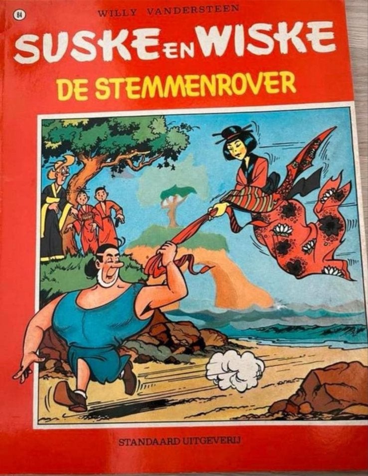 Suske en Wiske 84 - De stemmenrover - Willy Vandersteen, Boeken, Stripboeken, Eén stripboek, Ophalen of Verzenden, Gelezen