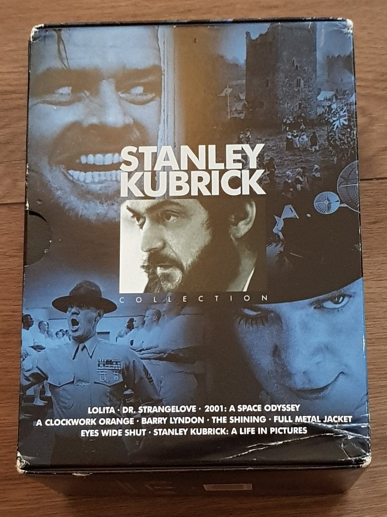 stanley kubrick 9 dvd box , ( regio 1 ), Vanaf 16 jaar, Ophalen of Verzenden, Zo goed als nieuw, Overige gebieden