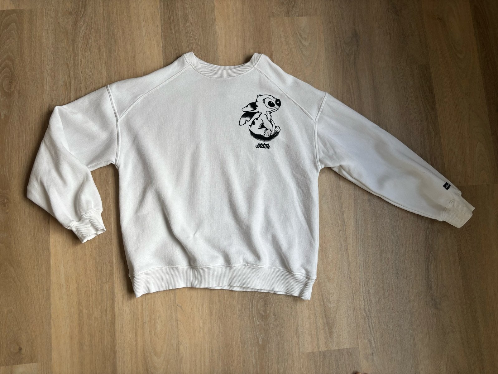Witte Stitch trui - Zara maat 164 (13-14 jaar), Ophalen of Verzenden, Zo goed als nieuw, Jongen of Meisje, Trui of Vest