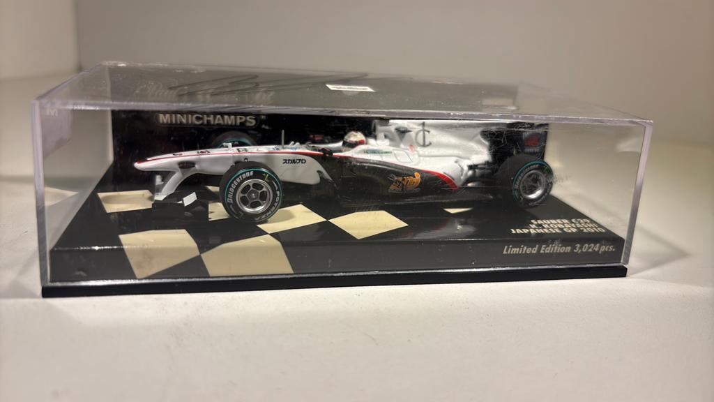 F1 sauber c29 k.kobayashi japanse gp 2010 minichamps, Auto, Ophalen of Verzenden, MiniChamps, A