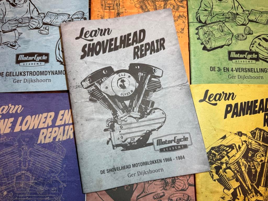 Learn Shovelhead repair, Motoren, Handleidingen en Instructieboekjes, Harley-Davidson of Buell, Ophalen of Verzenden