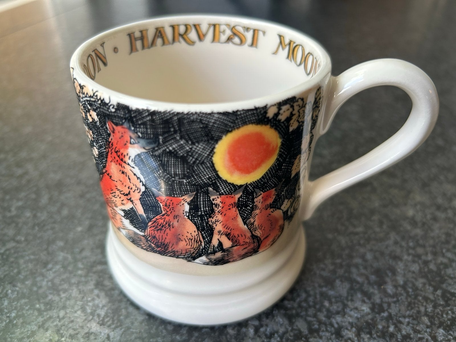 Emma Bridgewater Harvest Moon 1/2 Pint Mok, Ophalen of Verzenden, Zo goed als nieuw