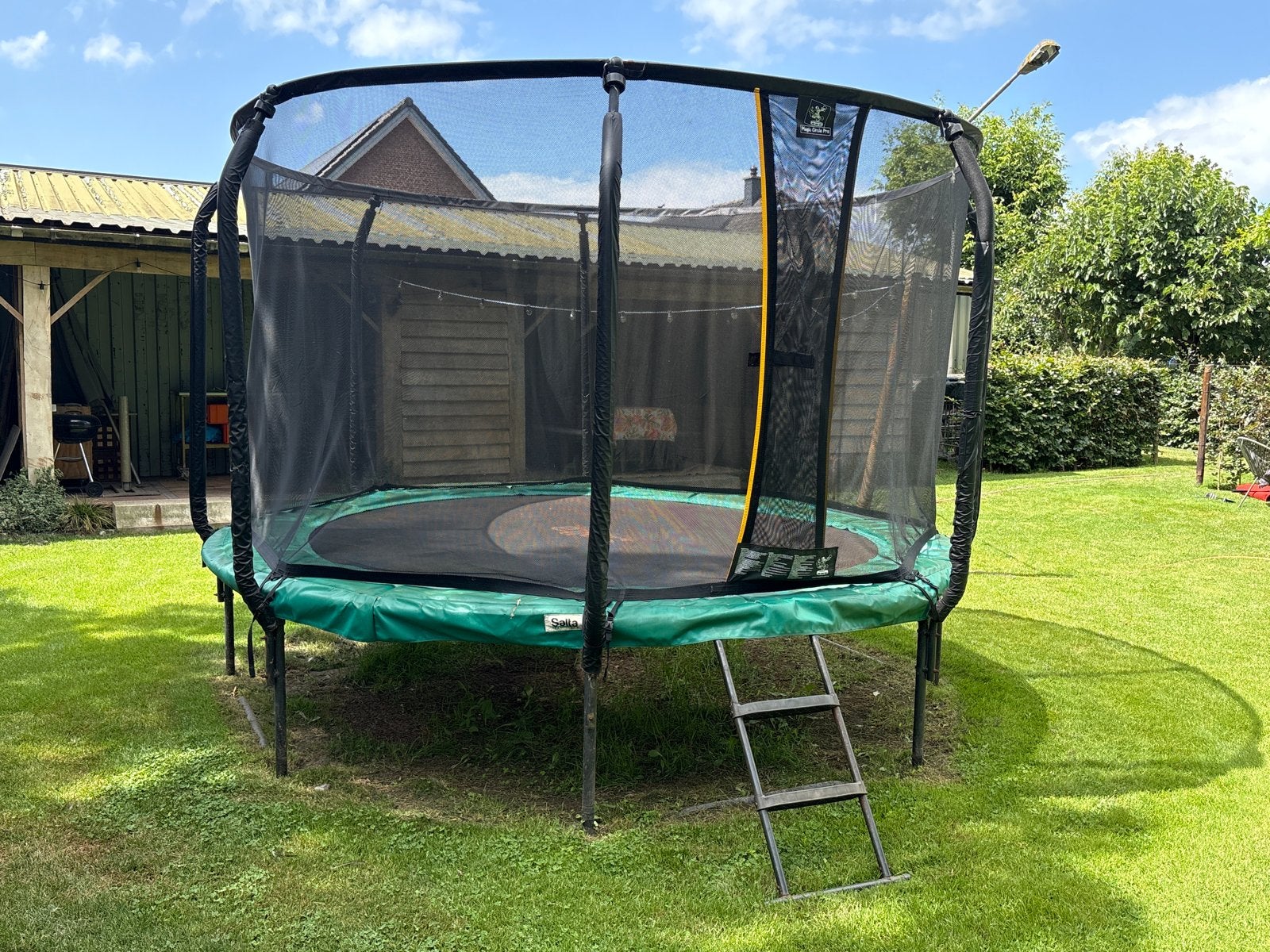 Salta Magic Circle Pro Trampoline met Veiligheidsnet, Ophalen, Gebruikt