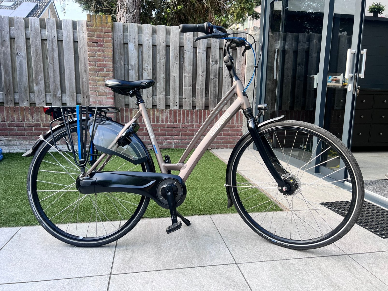 Zgan GAZELLE CHAMONIX C7 DAMESFIETS(zonder krassen,2023), Fietsen en Brommers, Fietsen | Dames | Damesfietsen, 53 tot 56 cm, Versnellingen