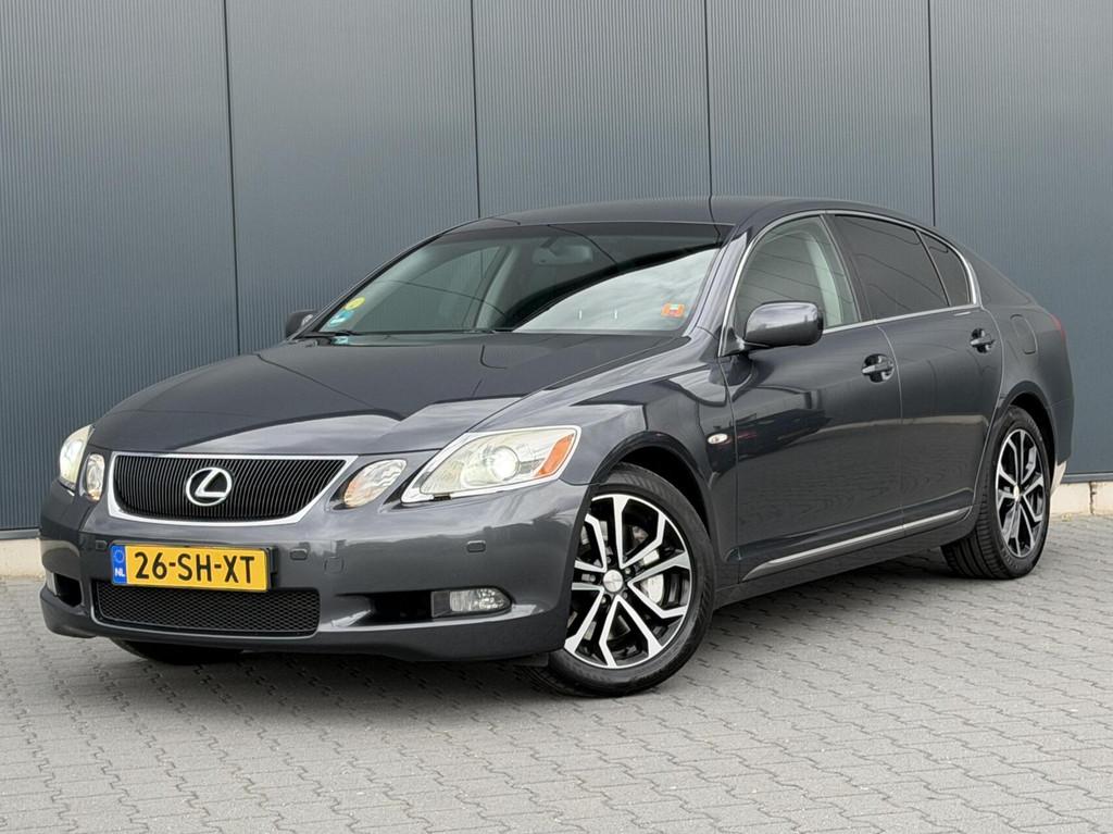 Lexus GS 300 Executive Zwart Leder - Xenon - Carplay - Compl, Auto's, Lexus, Automaat, Gebruikt, Zwart, 2000 kg
