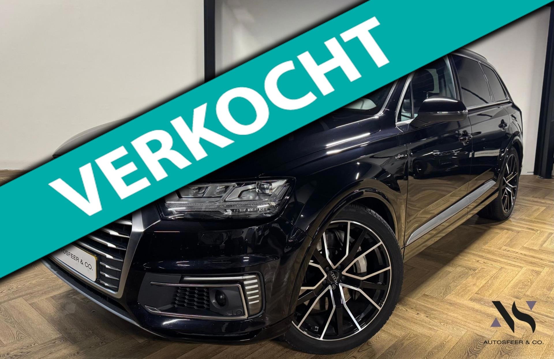 Audi Q7 3.0 TDI e-tron quattro Sport PANO KEYLESS', Auto's, Automaat, Dealer onderhouden, Gebruikt, 259 pk