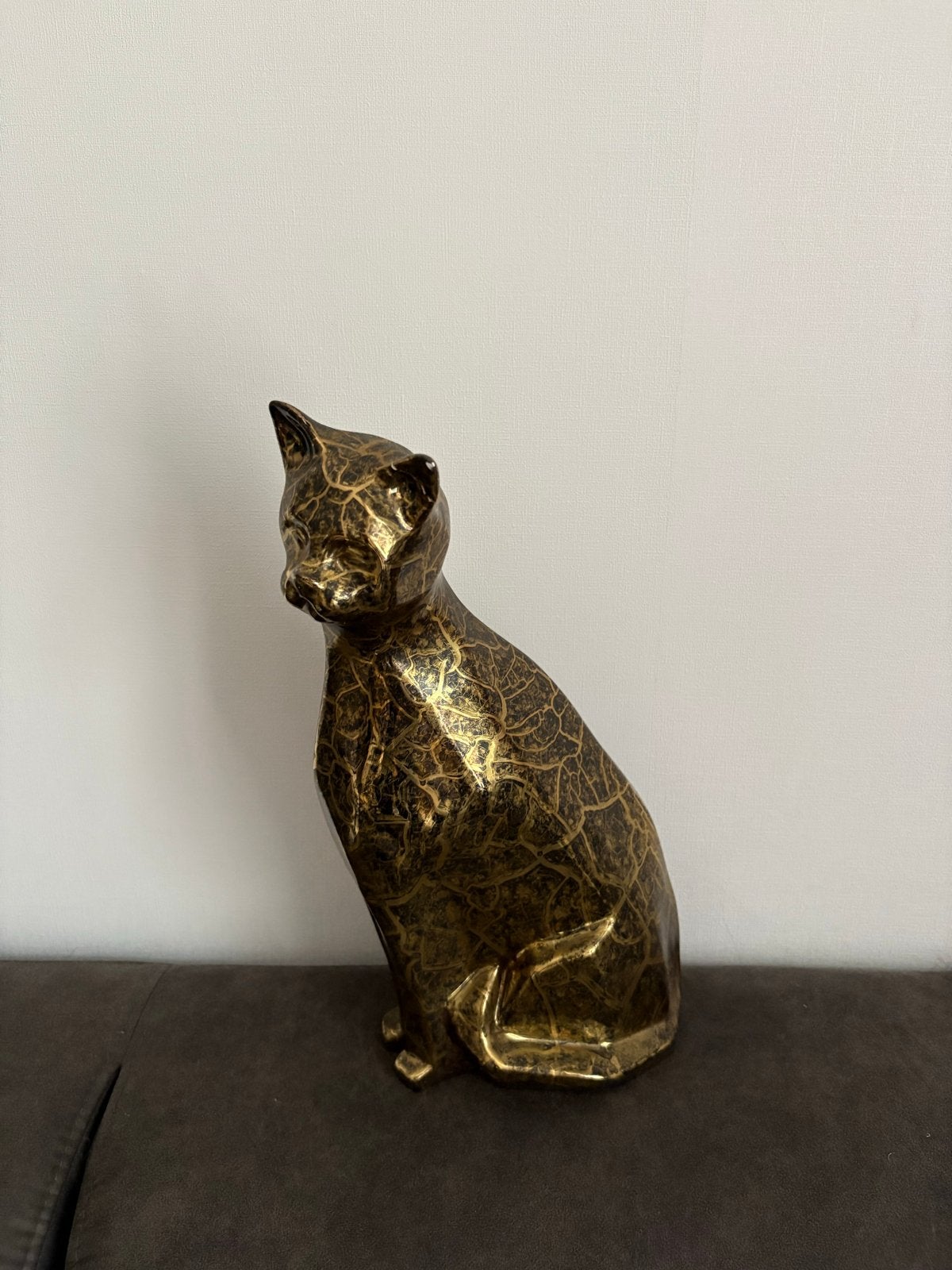 Vintage Keramieken Kat van Stelio Mola, Sardinië (jaren '50-, Antiek en Kunst, Ophalen