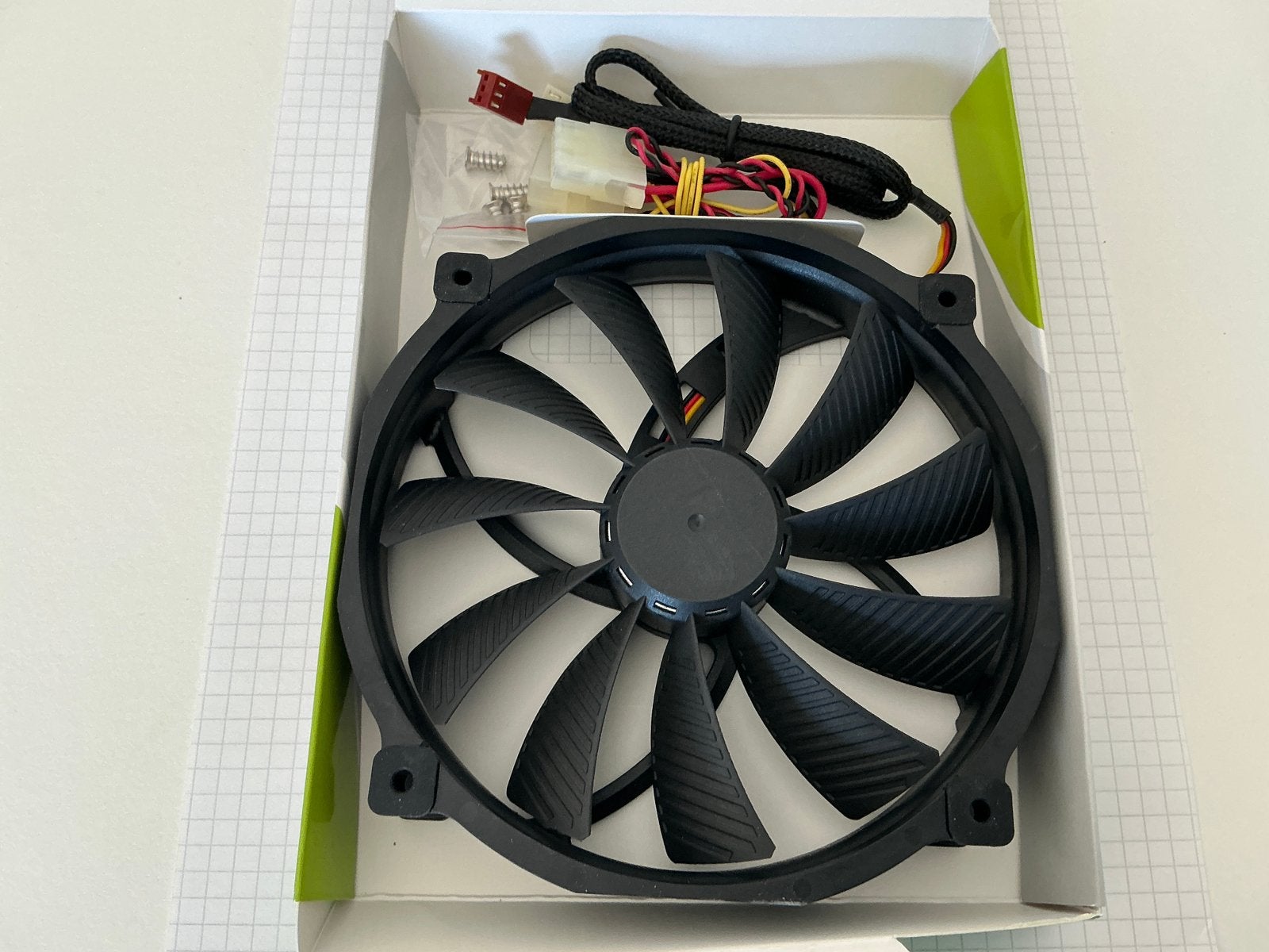 Scythe Glide Stream 140 (120mm screw-hole) case fan 3P 12V, Scythe, Ophalen of Verzenden, Zo goed als nieuw, NA