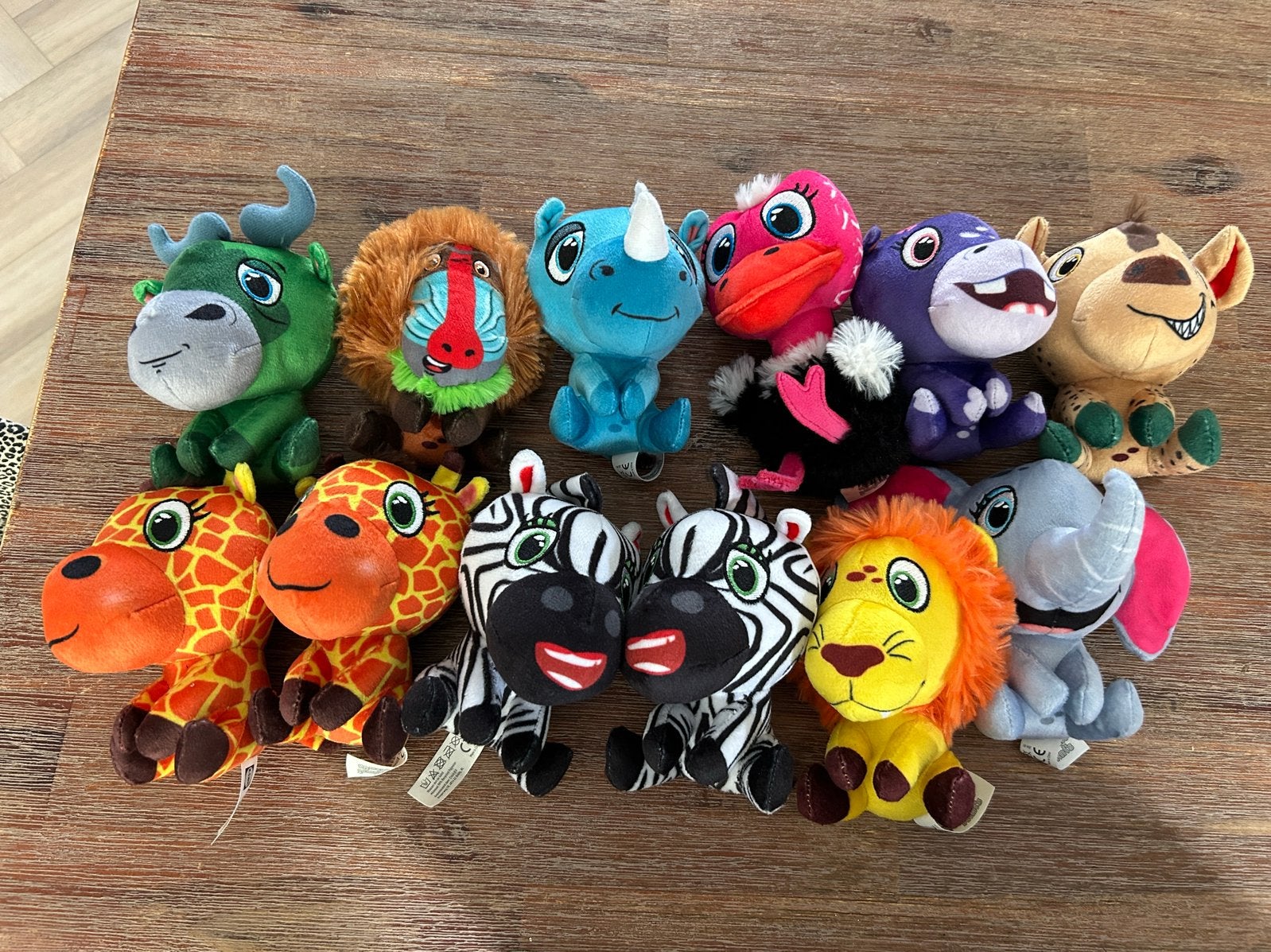 12x Safari mini's Lidl, Lidl, Ophalen of Verzenden