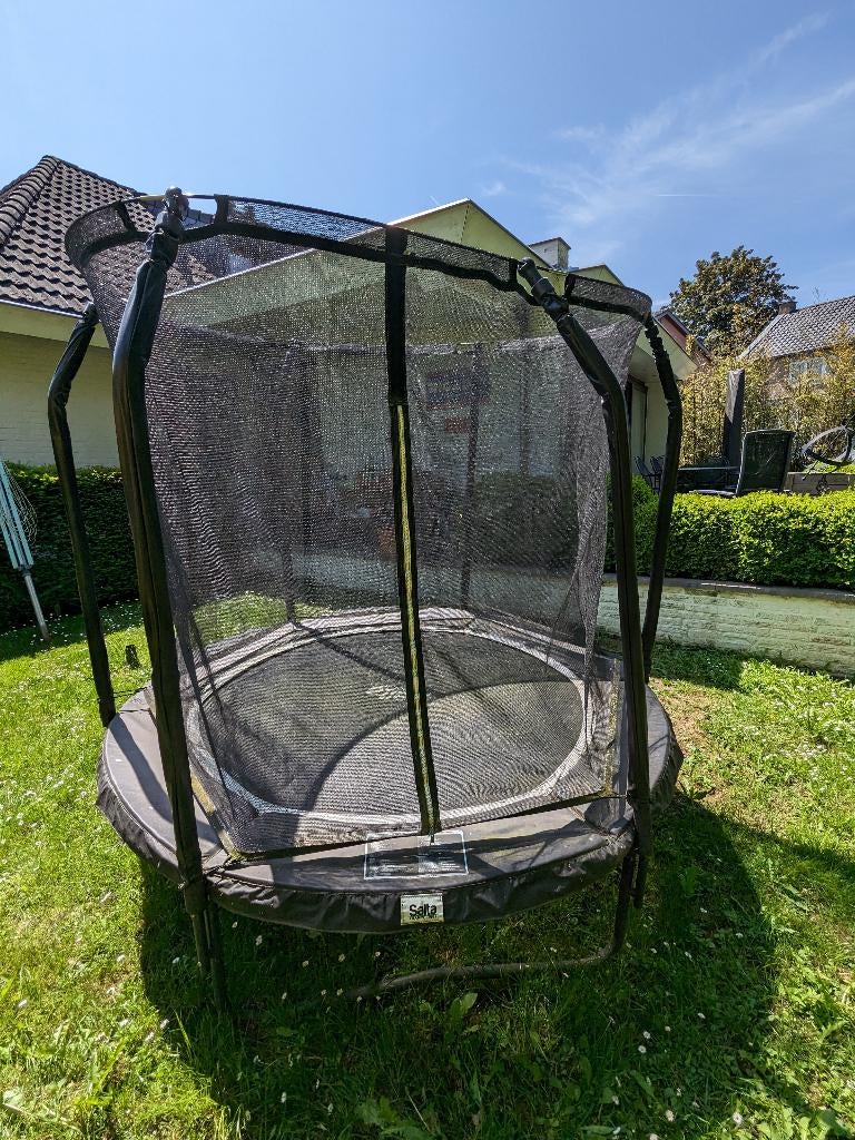 Prijs verlaagd. Salta Trampoline 213 Premium Black Edition, Kinderen en Baby's, Ophalen, Gebruikt