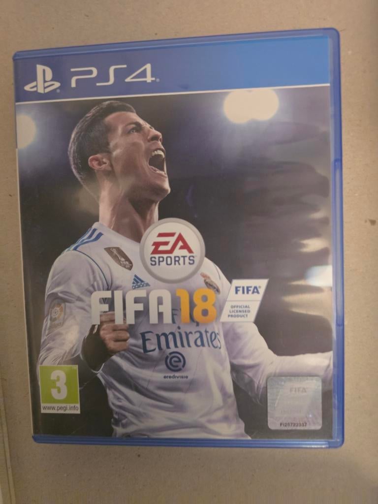 FIFA 18 PS4 - Voetbalgame voor PlayStation 4, Ophalen of Verzenden, Zo goed als nieuw, Eén computer, Sport