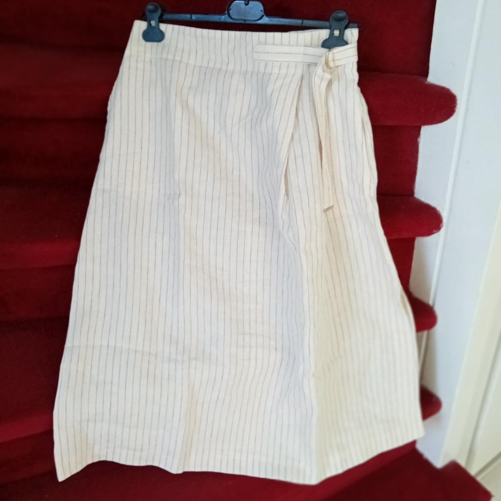 Max Mara Linnen rok, Kleding | Dames, Rokken, Beige, Max Mara, Ophalen of Verzenden, Zo goed als nieuw