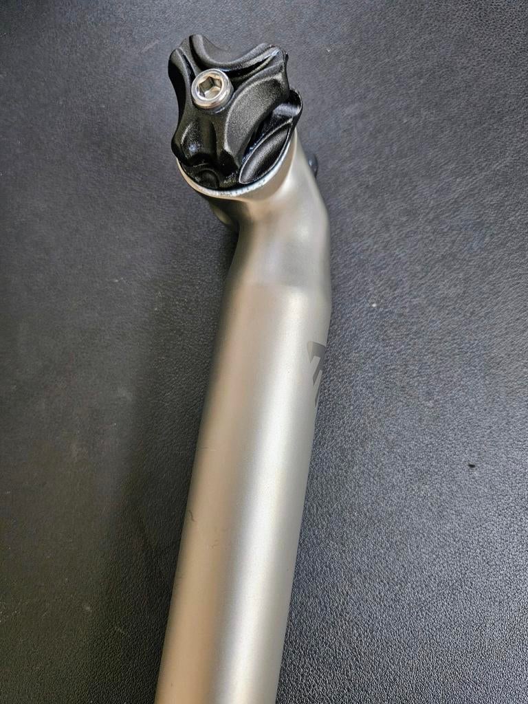 Enigma titanium zadelpen  31.6 mm, Titanium, Overige typen, Racefiets, Ophalen of Verzenden