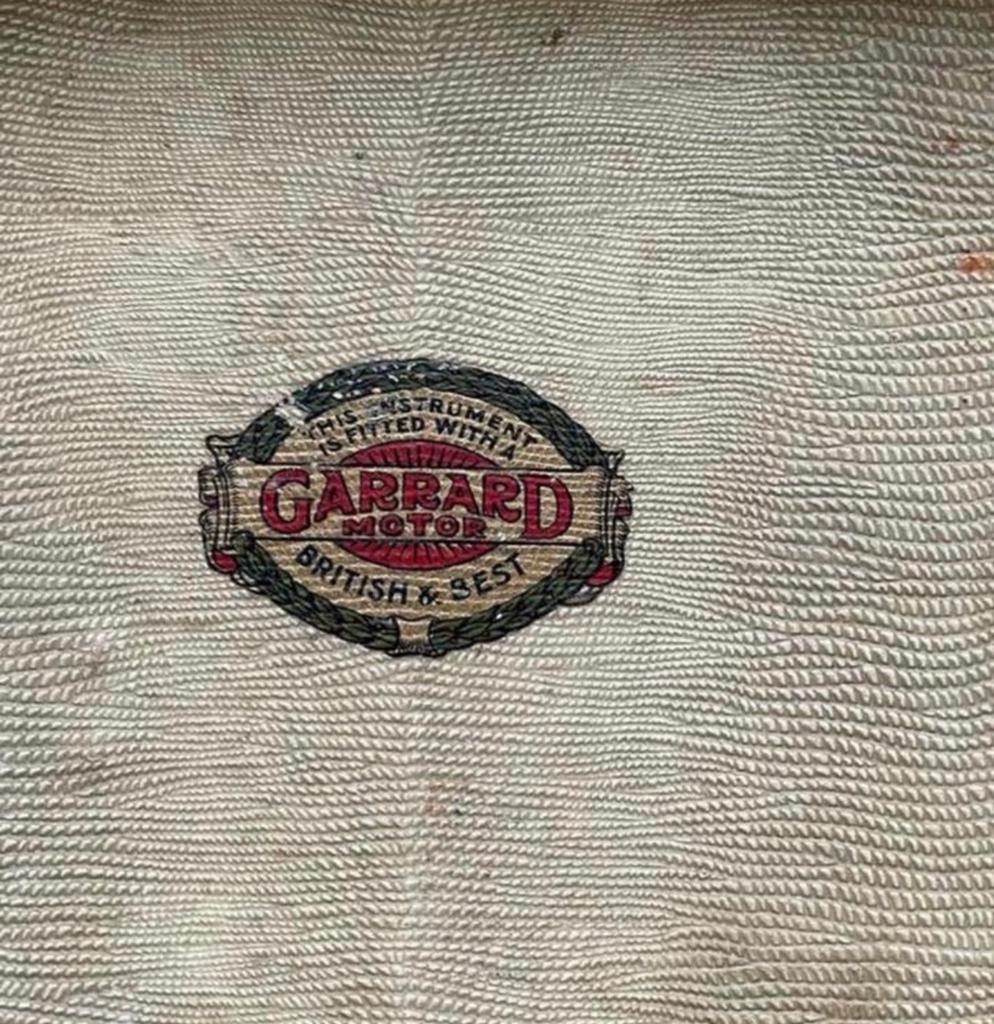 Vintage Garrard Platenspeler - British & Best Motor, Ophalen of Verzenden, Gebruikt, Platenspeler, Overige merken