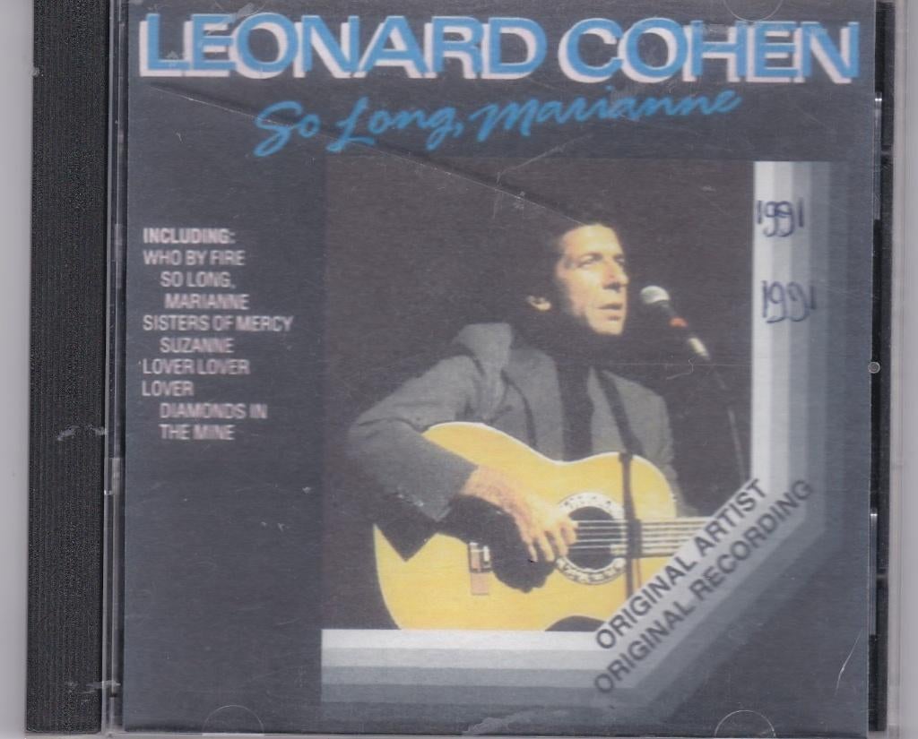 cd LEONARD COHEN SO LONG MARIANNE, Ophalen of Verzenden, Gebruikt