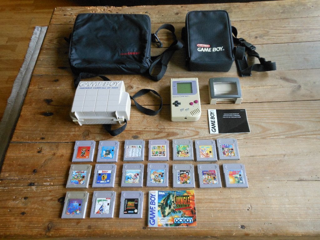 Nintendo Game Boy met spellen, Spelcomputers en Games, Spelcomputers | Nintendo Game Boy, Ophalen of Verzenden, Gebruikt, Game Boy Classic