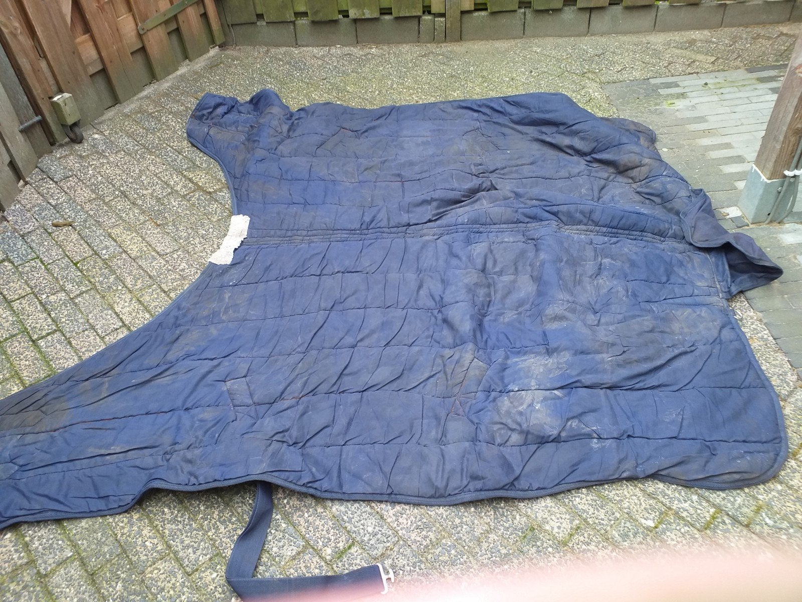 nette onder deken met bil riemen m185/190, Ophalen, Gebruikt