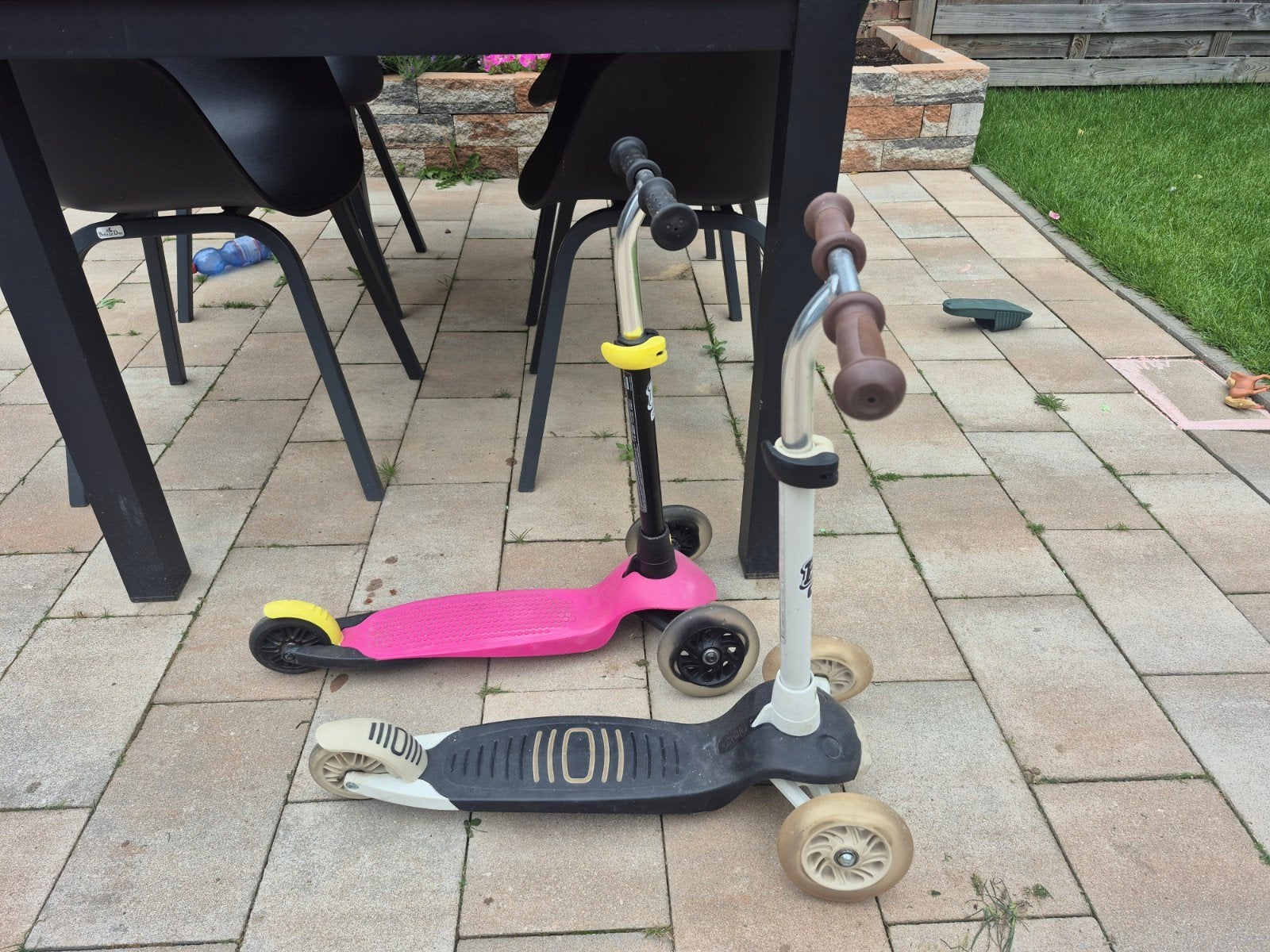 2 Oxelo steps met lichtgevende wielen, Fietsen en Brommers, Steps, Gebruikt, Gewone step, Ophalen of Verzenden