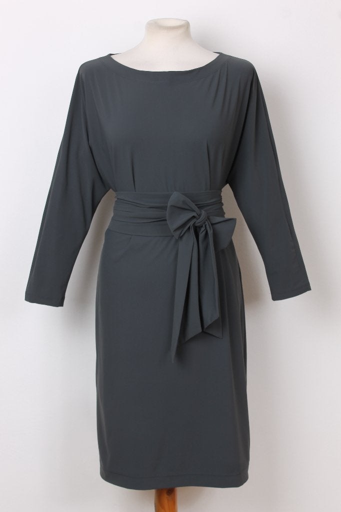 Jurk van travelstof van LaDress maat M, Maat 38/40 (M), Ophalen of Verzenden, Zo goed als nieuw, Ladress