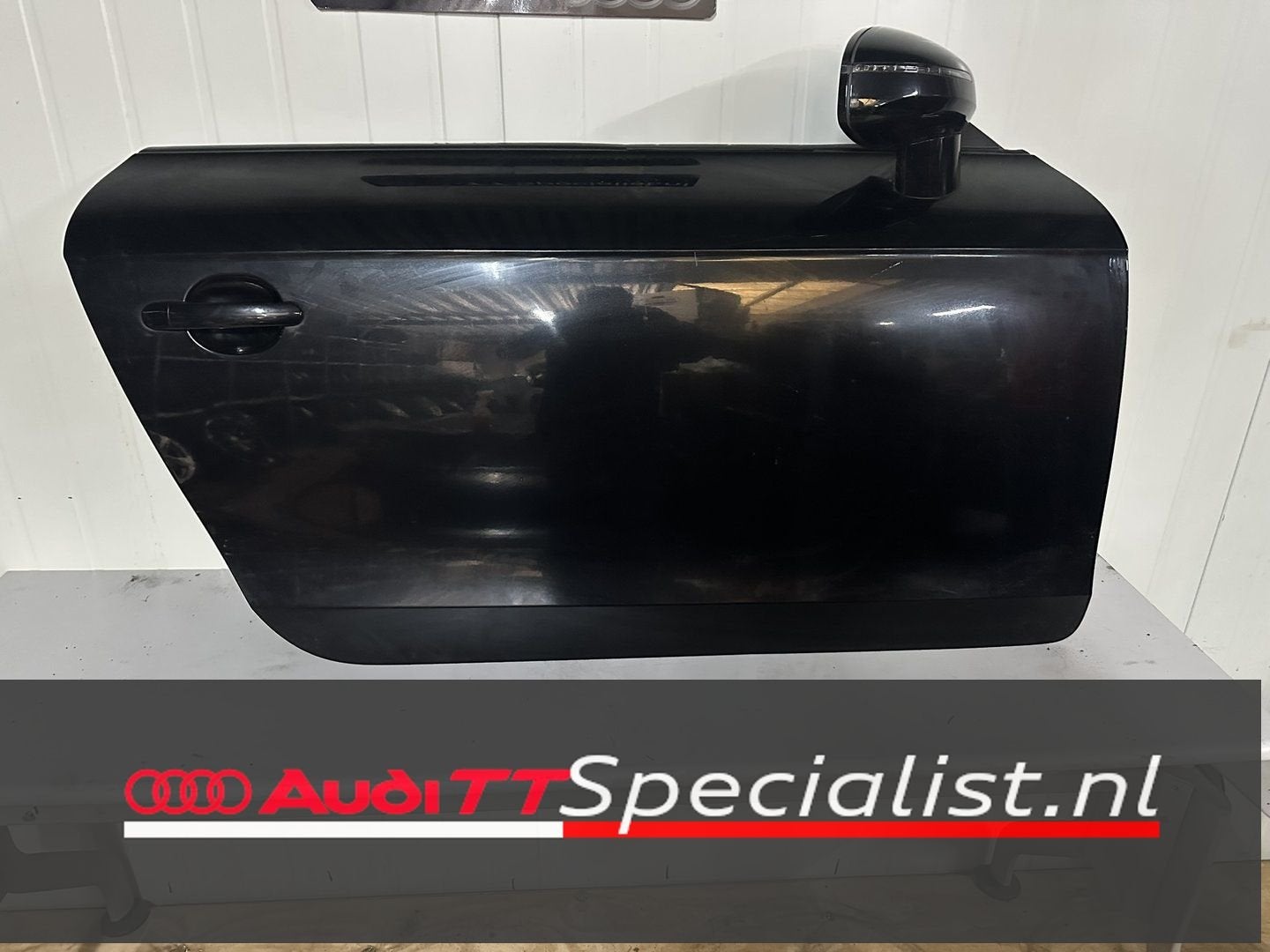 Deur rechts zwart LZ9Y Audi TT MK2 8J, Auto-onderdelen, Ophalen, Gebruikt, -, Deur