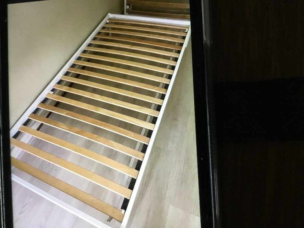 Slaapkamer, Ophalen, 90 cm, Eenpersoons, Wit